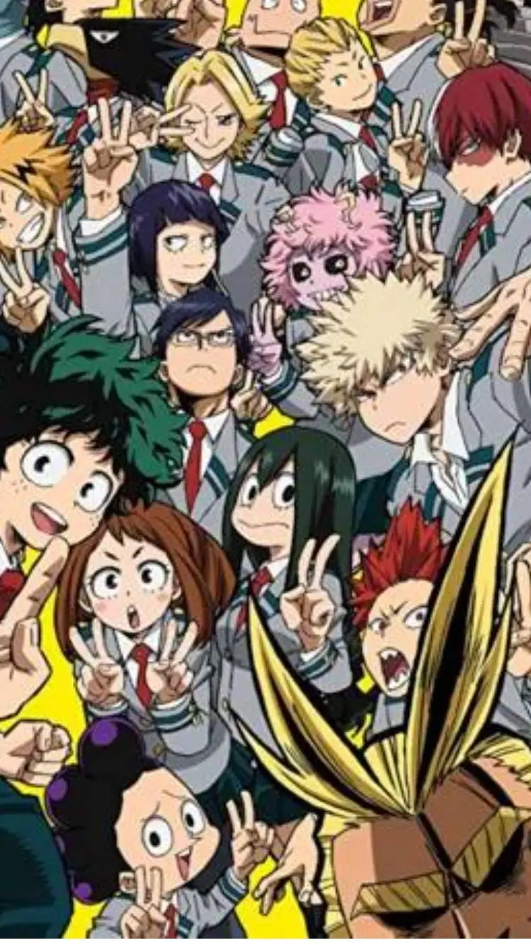 ai character: mha sleepover  background