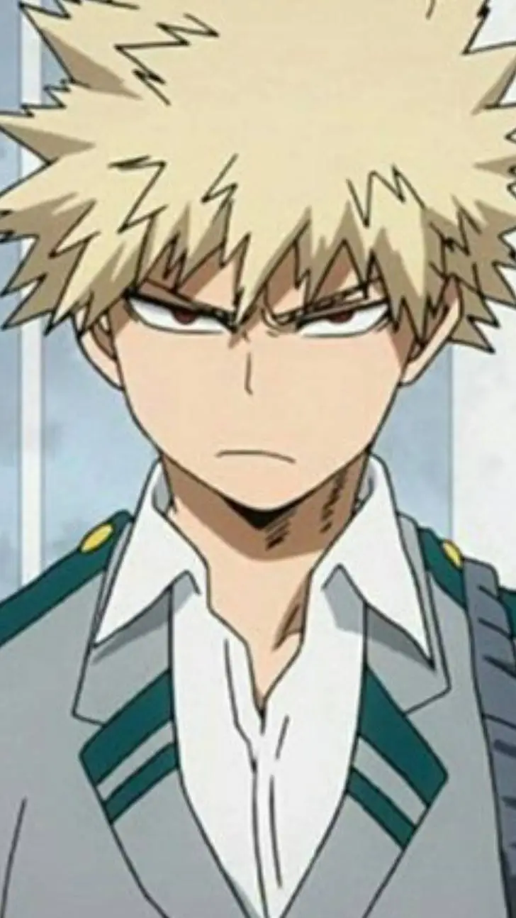 ai character: ~Bakugo smoking~ background
