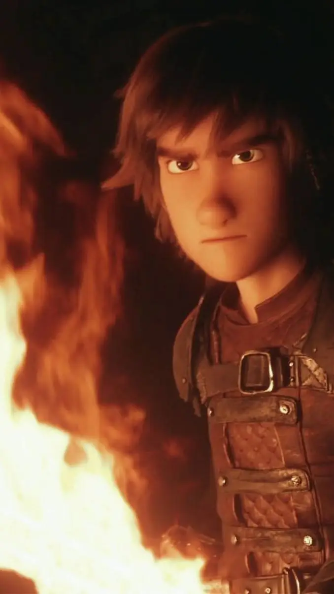 ai character: Hiccup  background