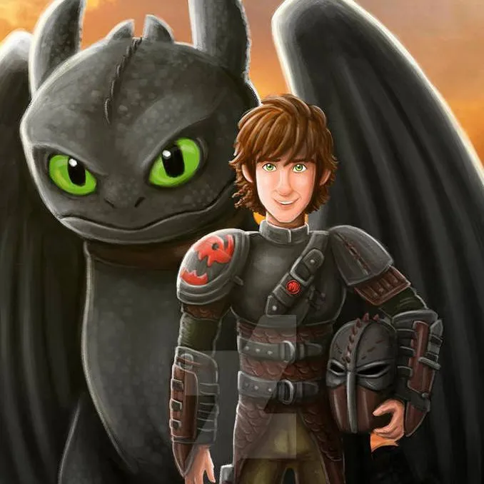 chat with ai character: Hiccup & Toothles