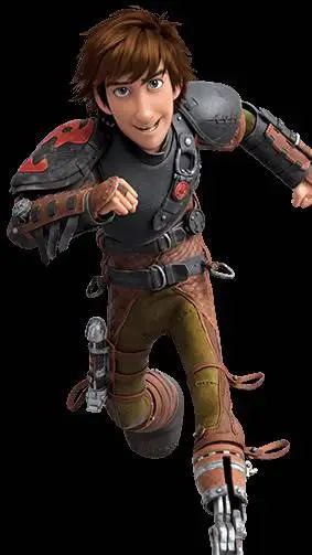 ai character: Hiccup  background