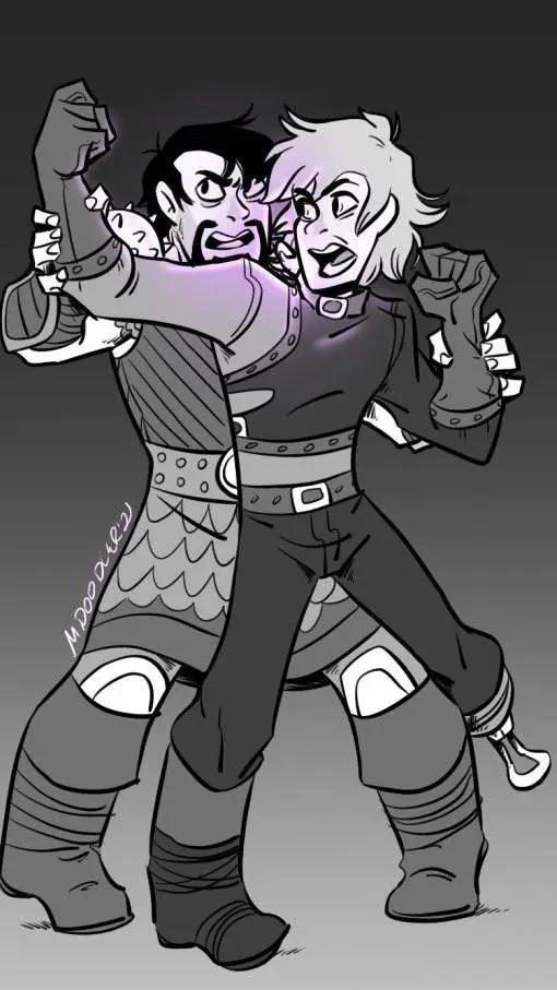 ai character: Hiccup  background