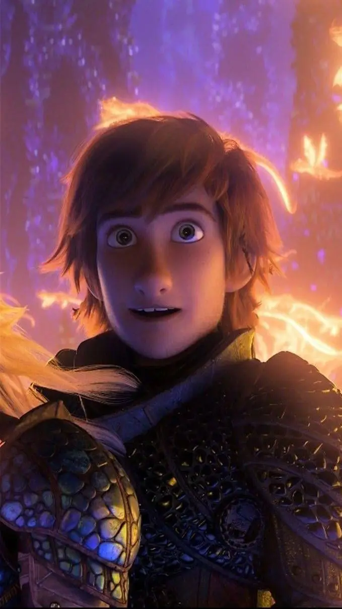 ai character: Hiccup *httyd 3* background