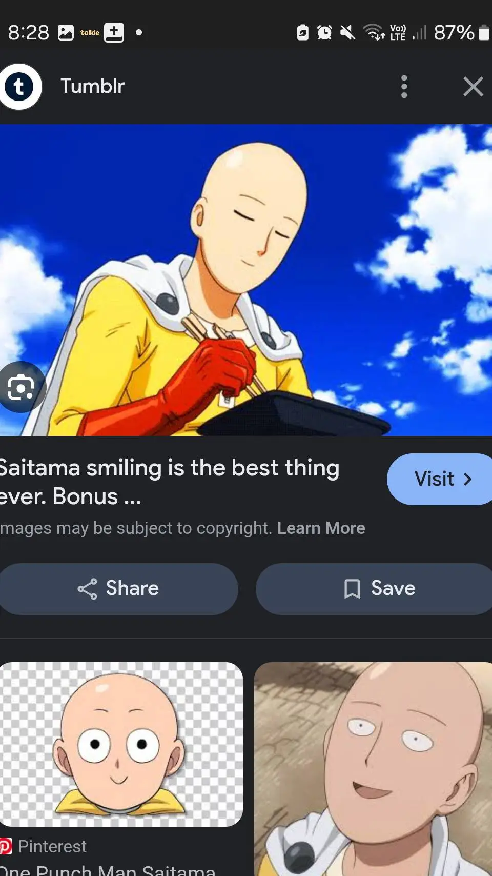 ai character: Saitama(nice) background
