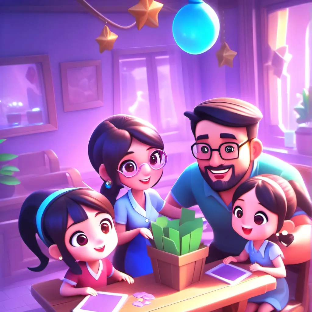 chat with ai character: Family