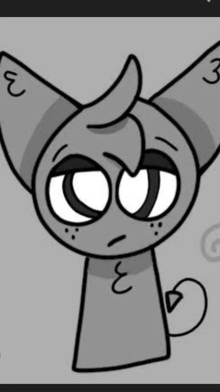 ai character: Gray/Grey background