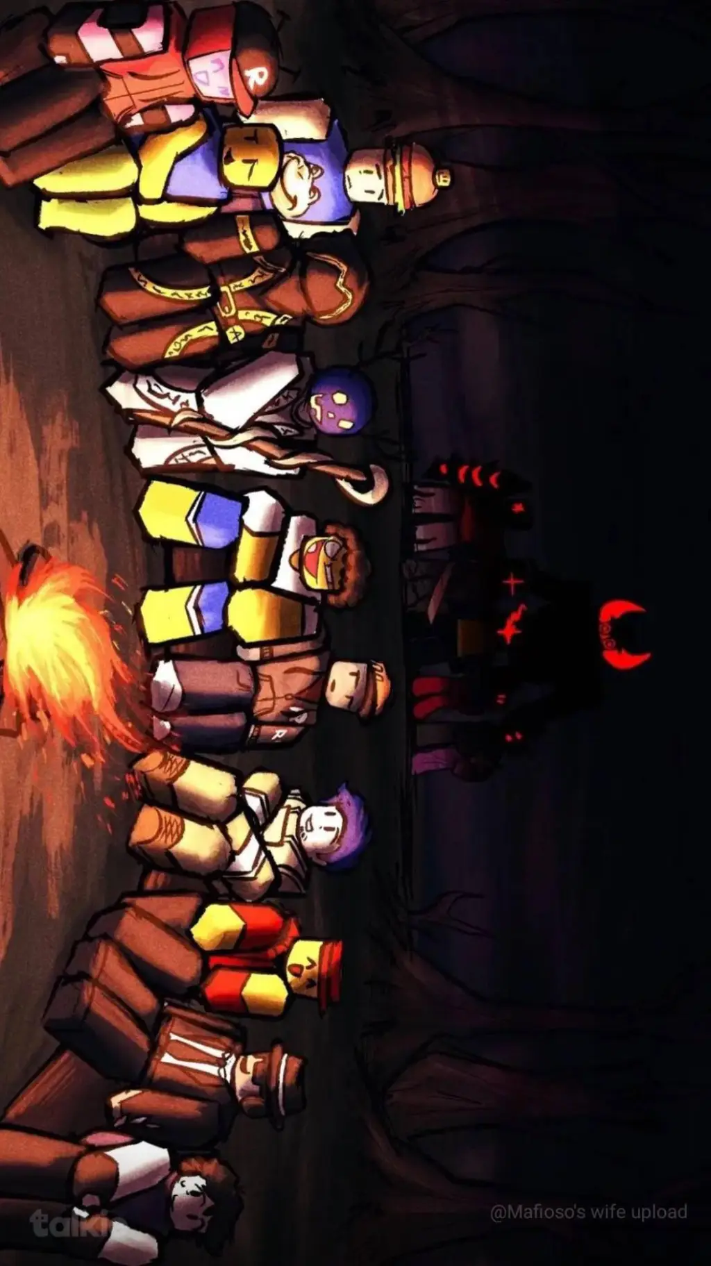 ai character: Forsaken  background