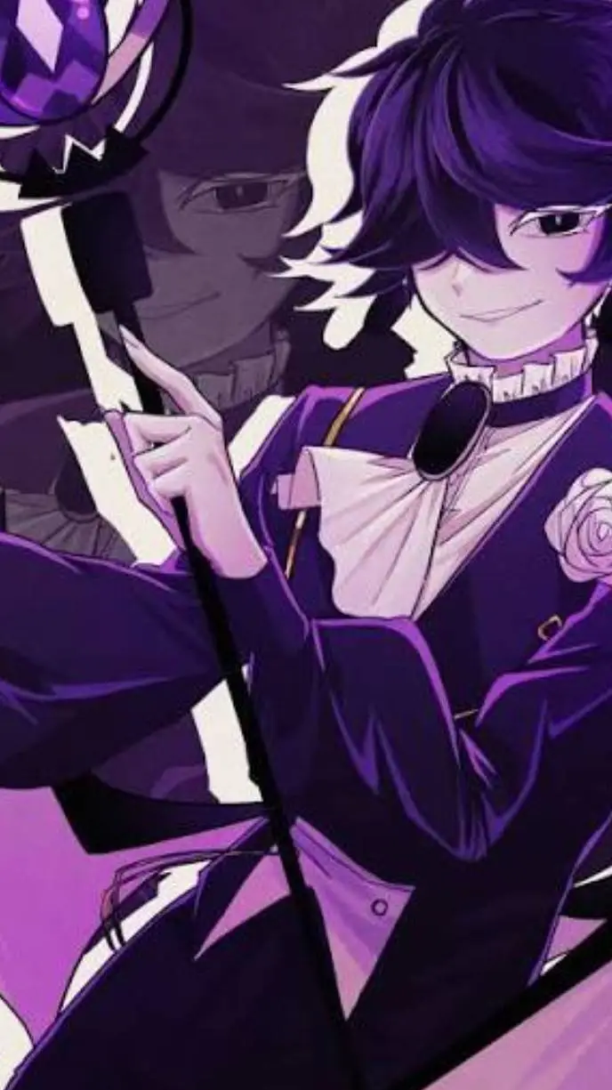 ai character: ~∆Black sapphire∆~ background