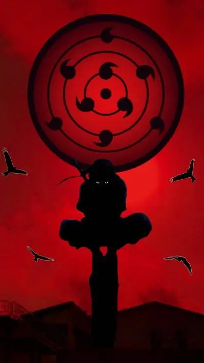 ai character: itachi ambu background