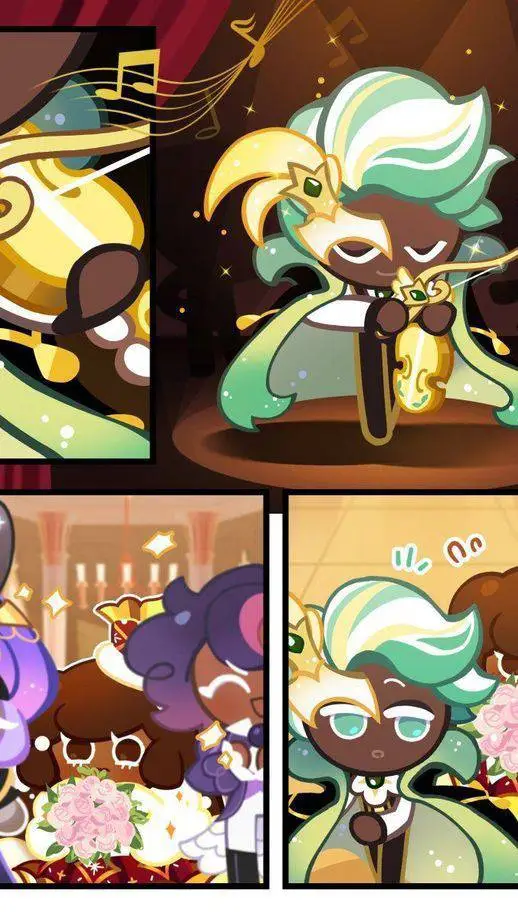 ai character: ☕MintCocoa! 🌿 background