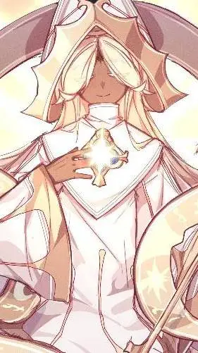 ai character: pure vanilla background