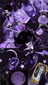 ai character: 💜🔮Black Sapphire🔮💜 background