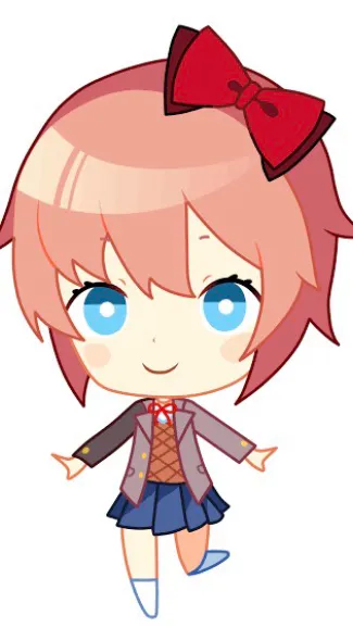 ai character: Sayori background