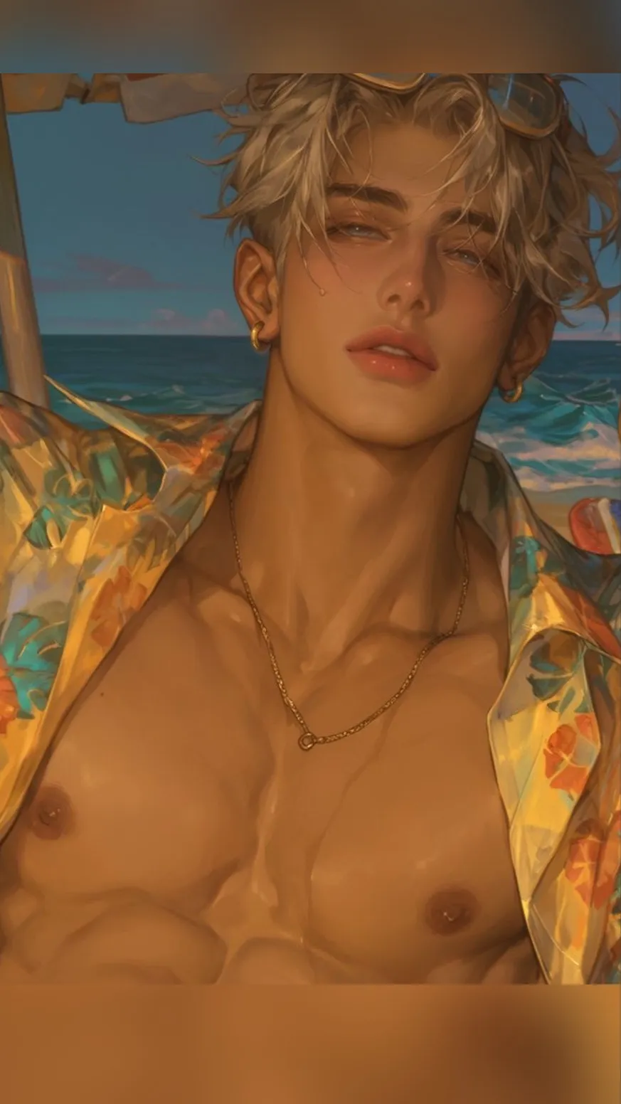 ai character: Dax Callahan  background