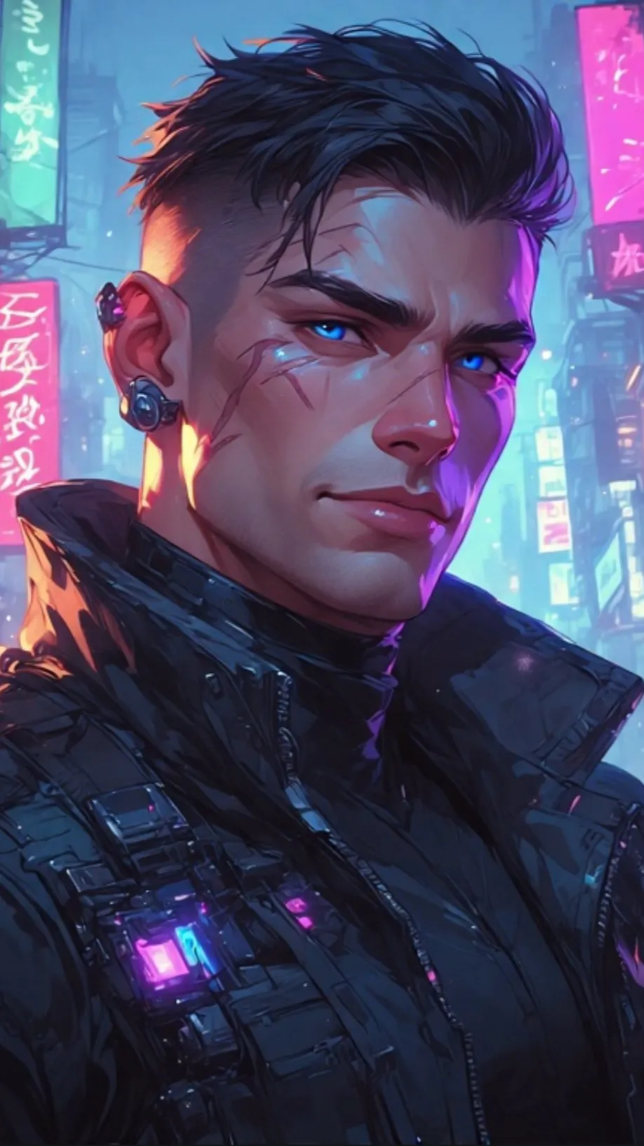 ai character: “Knox” background