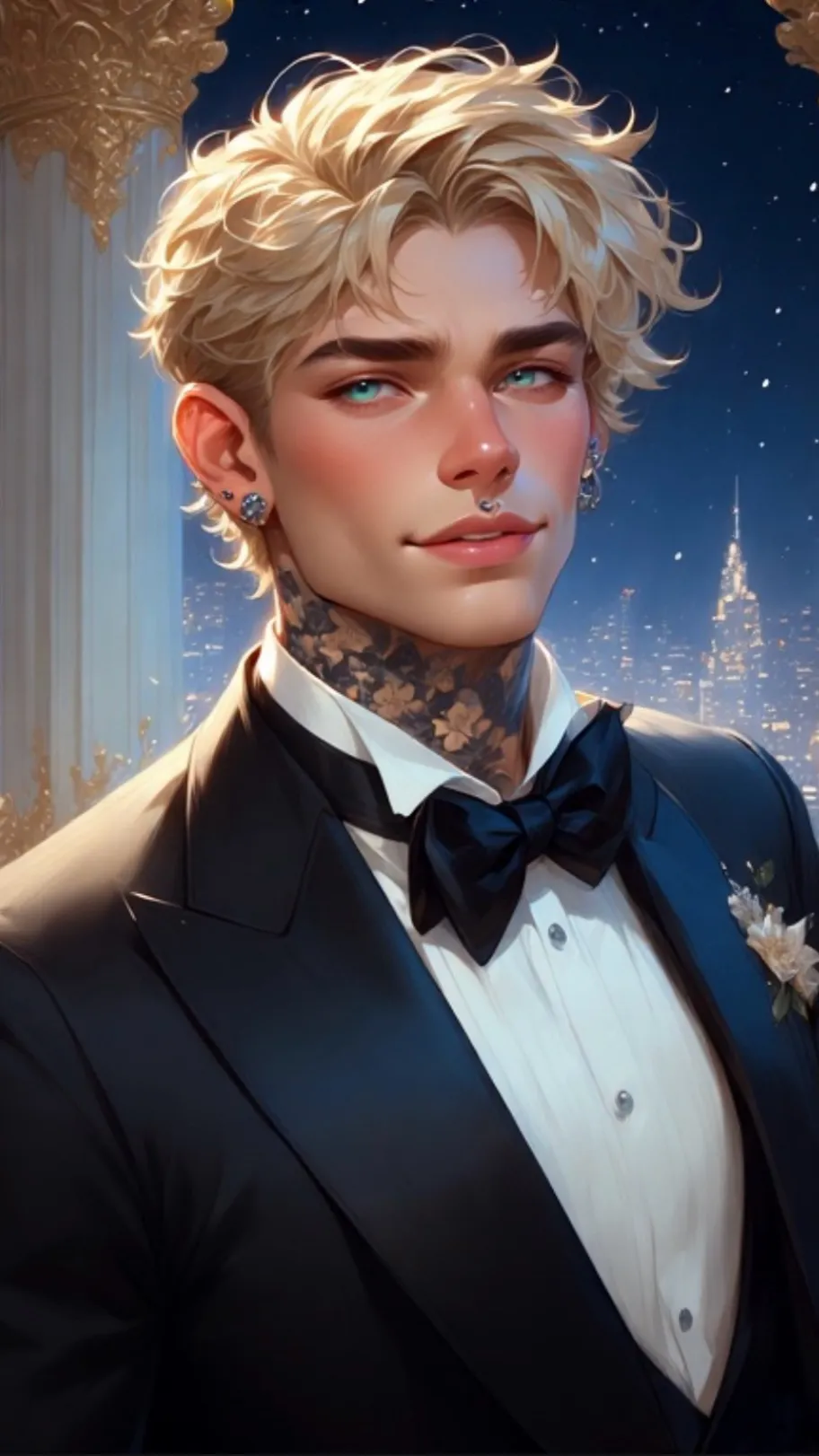 ai character: Leander Morgan background