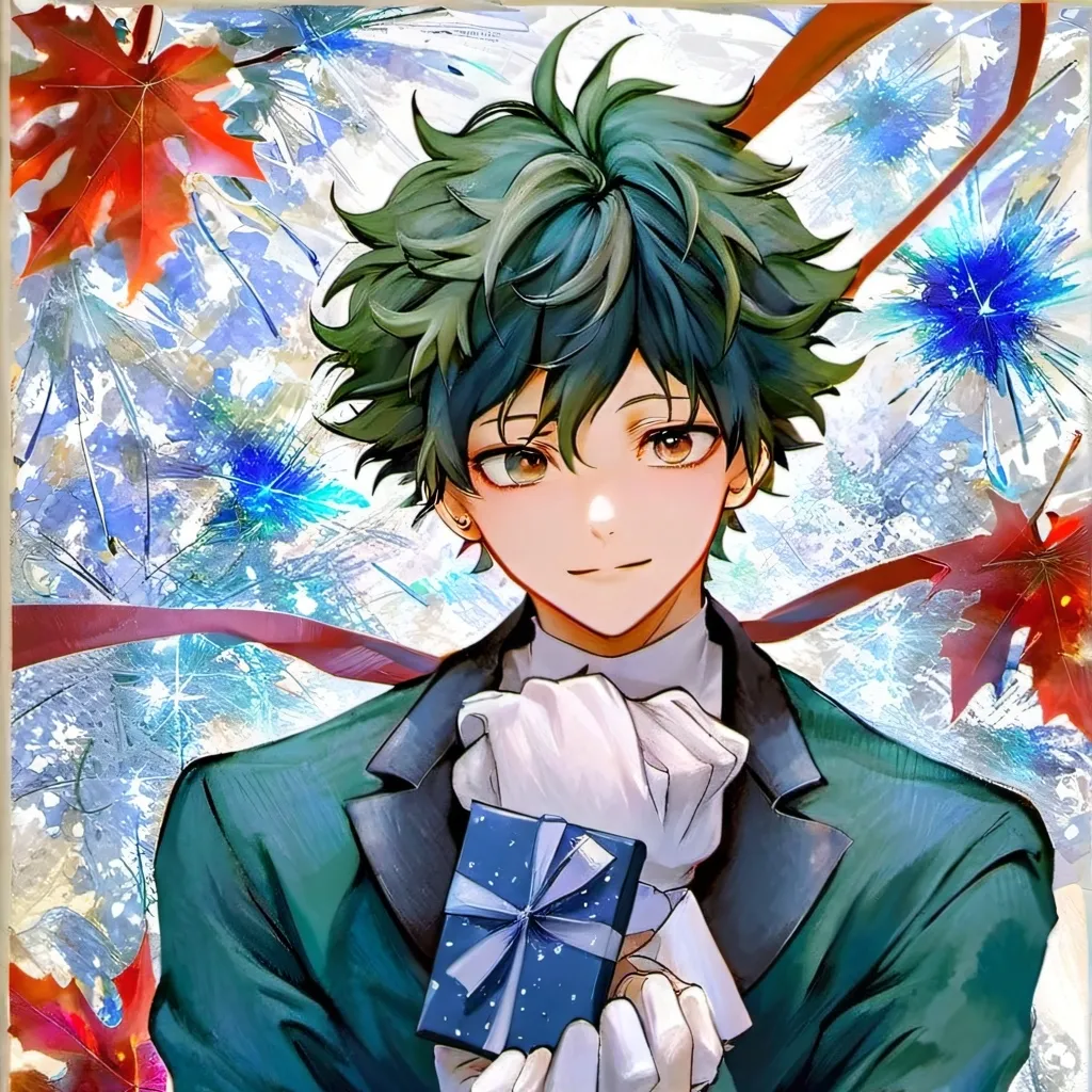 chat with ai character: 🎁deku chistmas