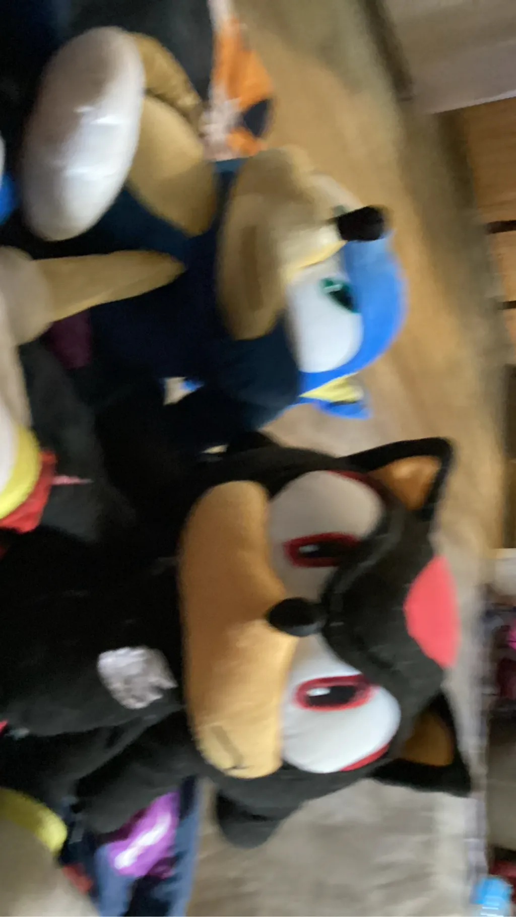 ai character: Sonic shadow 23￼ background