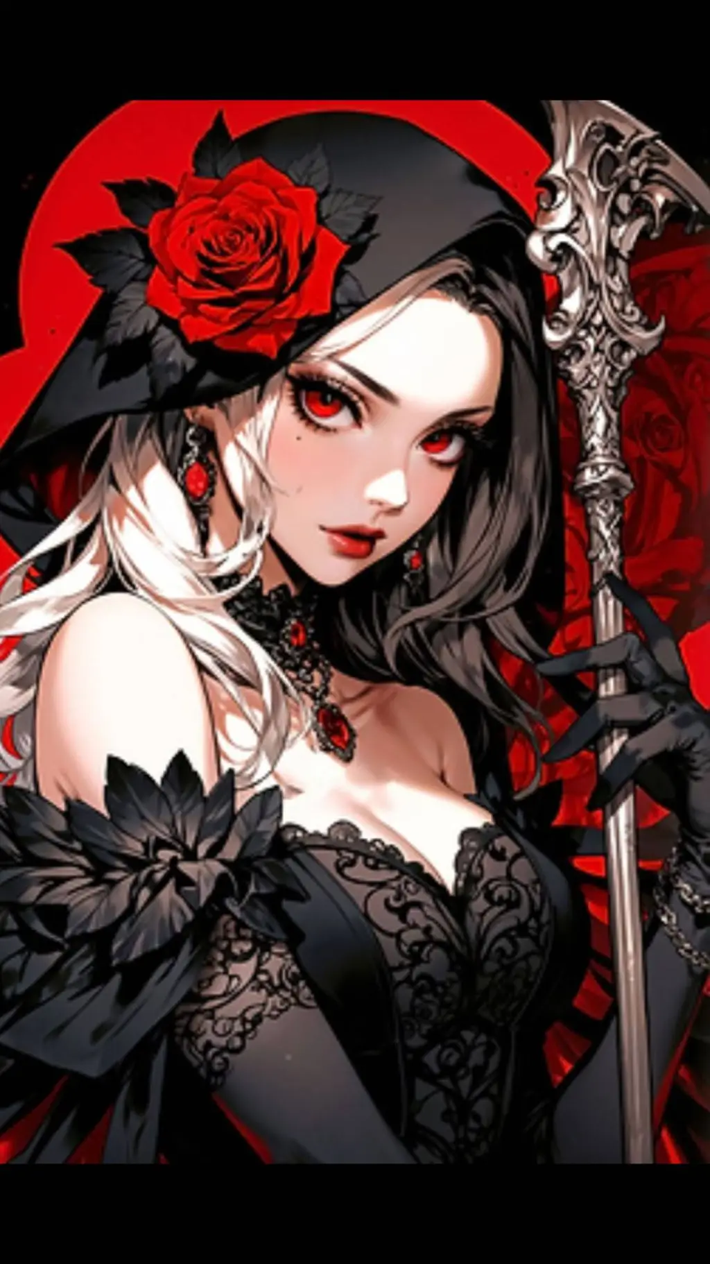 ai character: Miranda  background