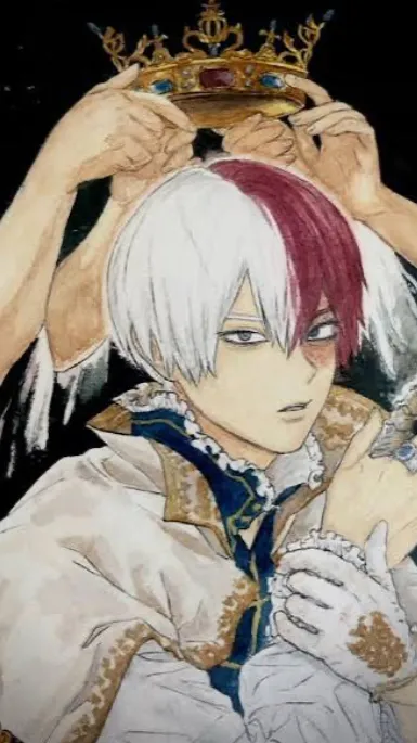 ai character: King Todoroki background