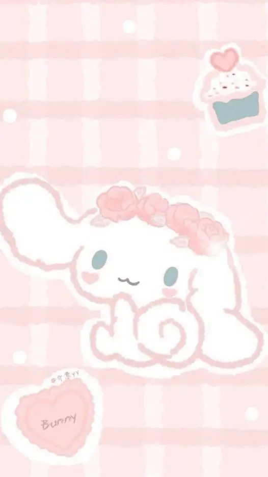 ai character: cinamoroll club background