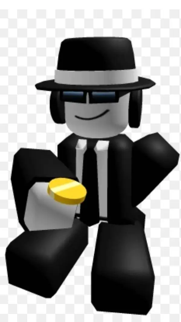ai character: doublefedora:D background