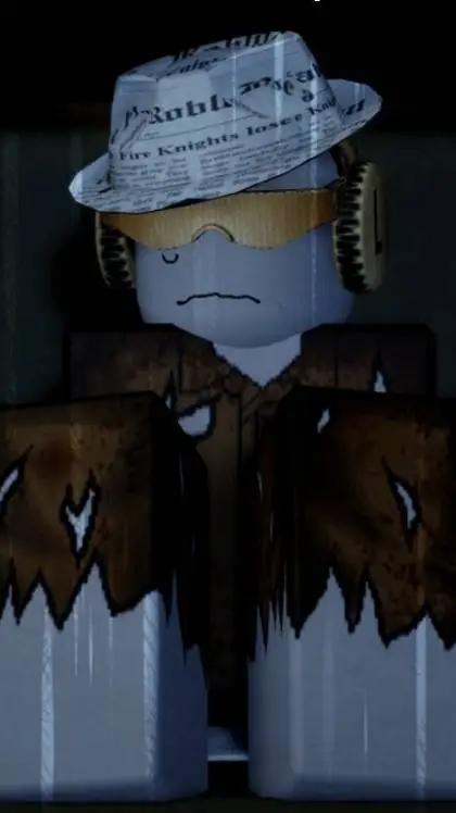 ai character: doublefedora:( background