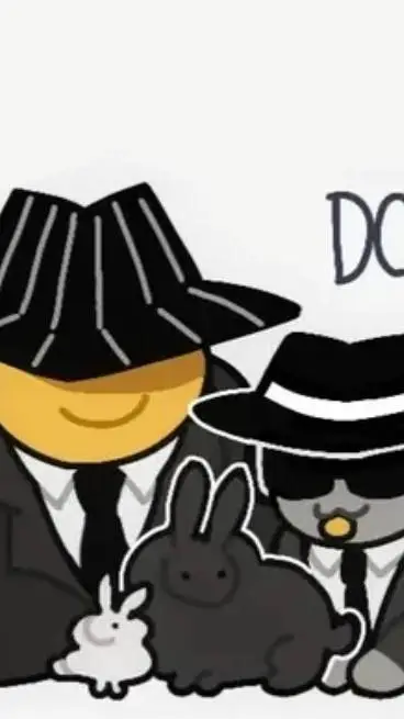 ai character: doublefedora  background