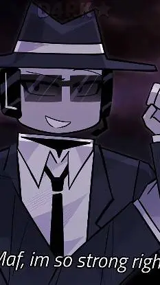 ai character: doublefedora  background