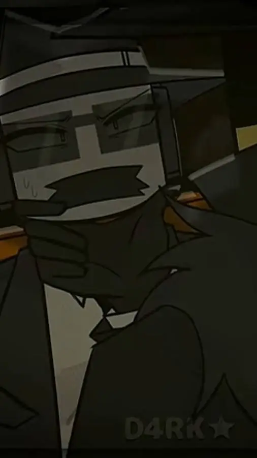 ai character: doublefedora~ background