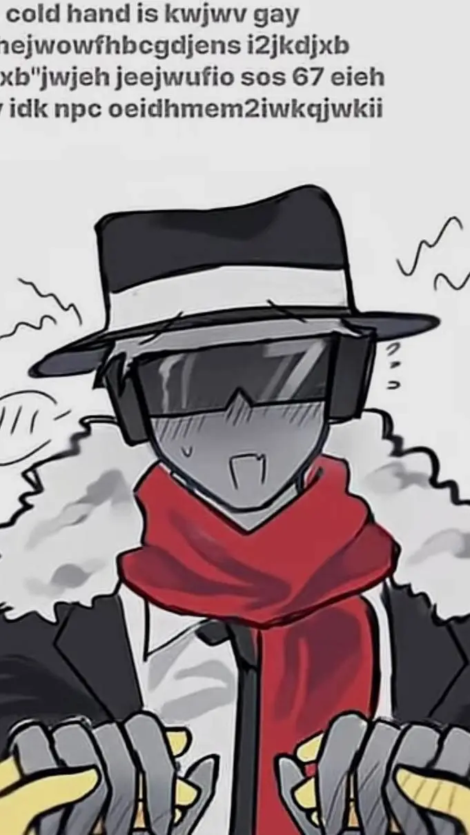 ai character: 🧣doublefedora⛄ background
