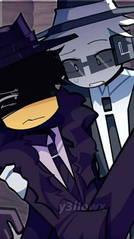 ai character: doublefedora background