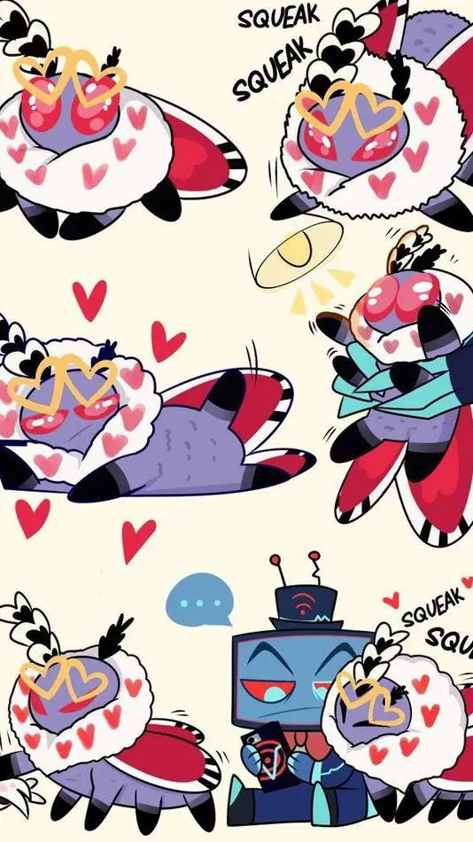 ai character: Vox and Val background