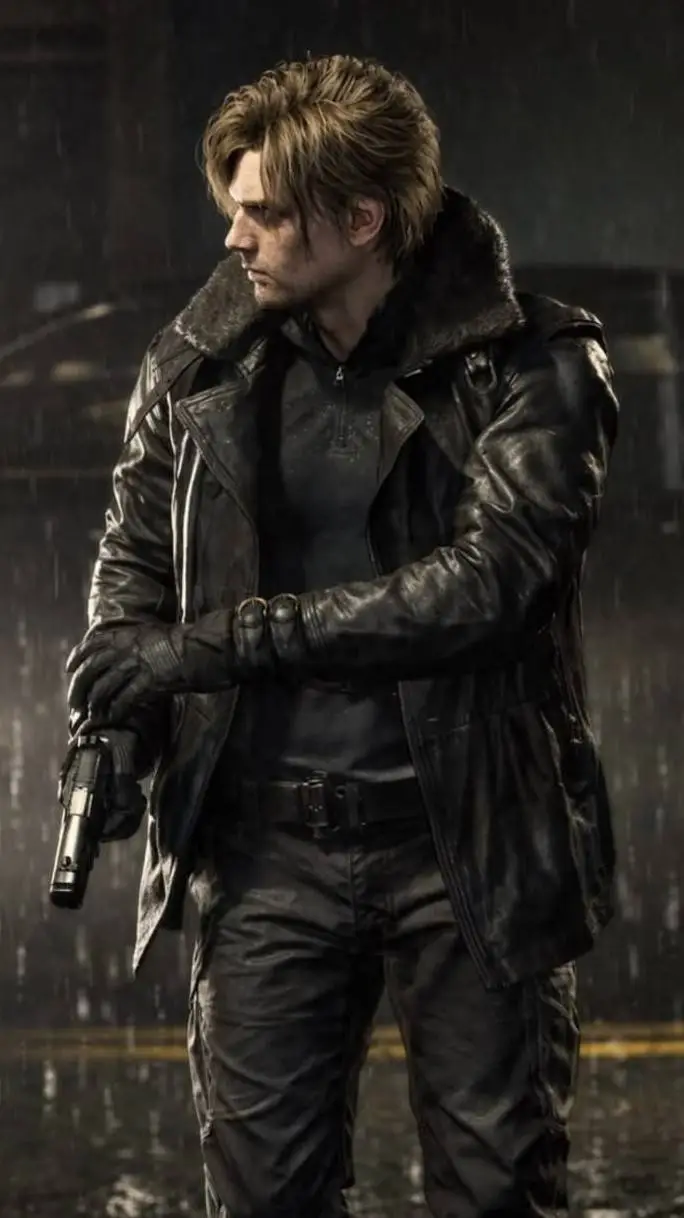 ai character: Leon Kennedy ✨ background