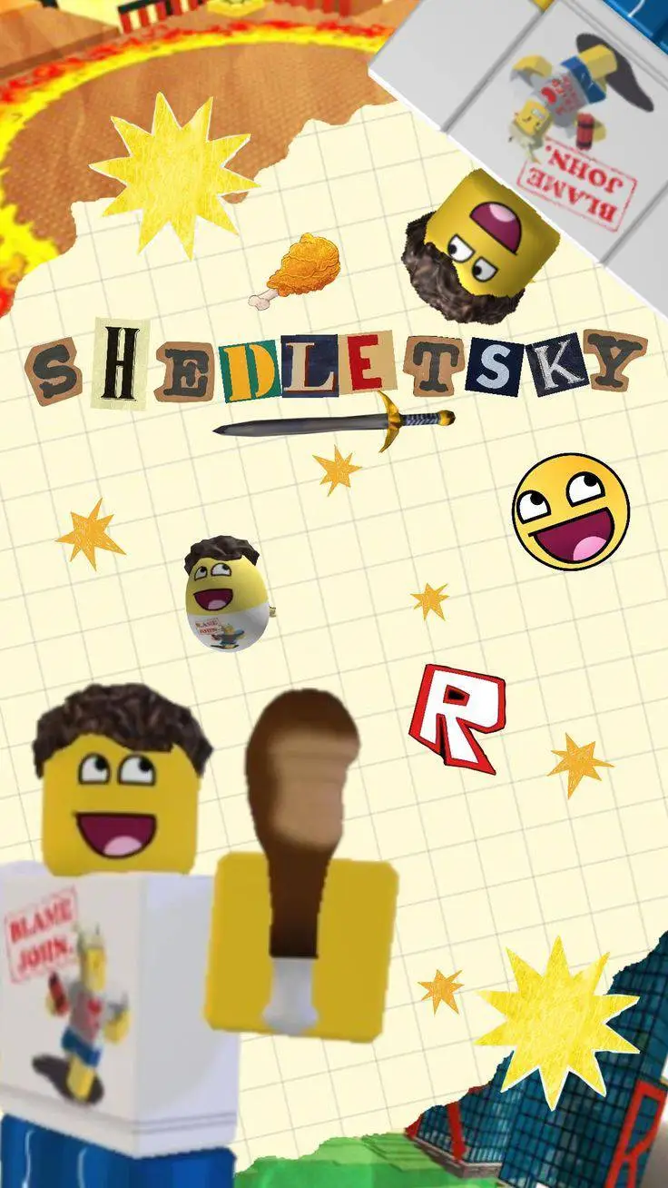 ai character: shedletsky VS 1x1x background