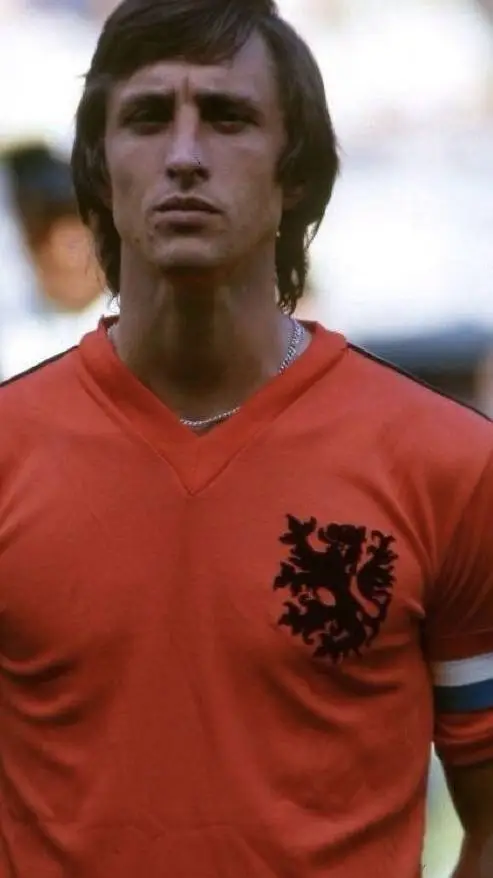 ai character: Johan Cruyff  background