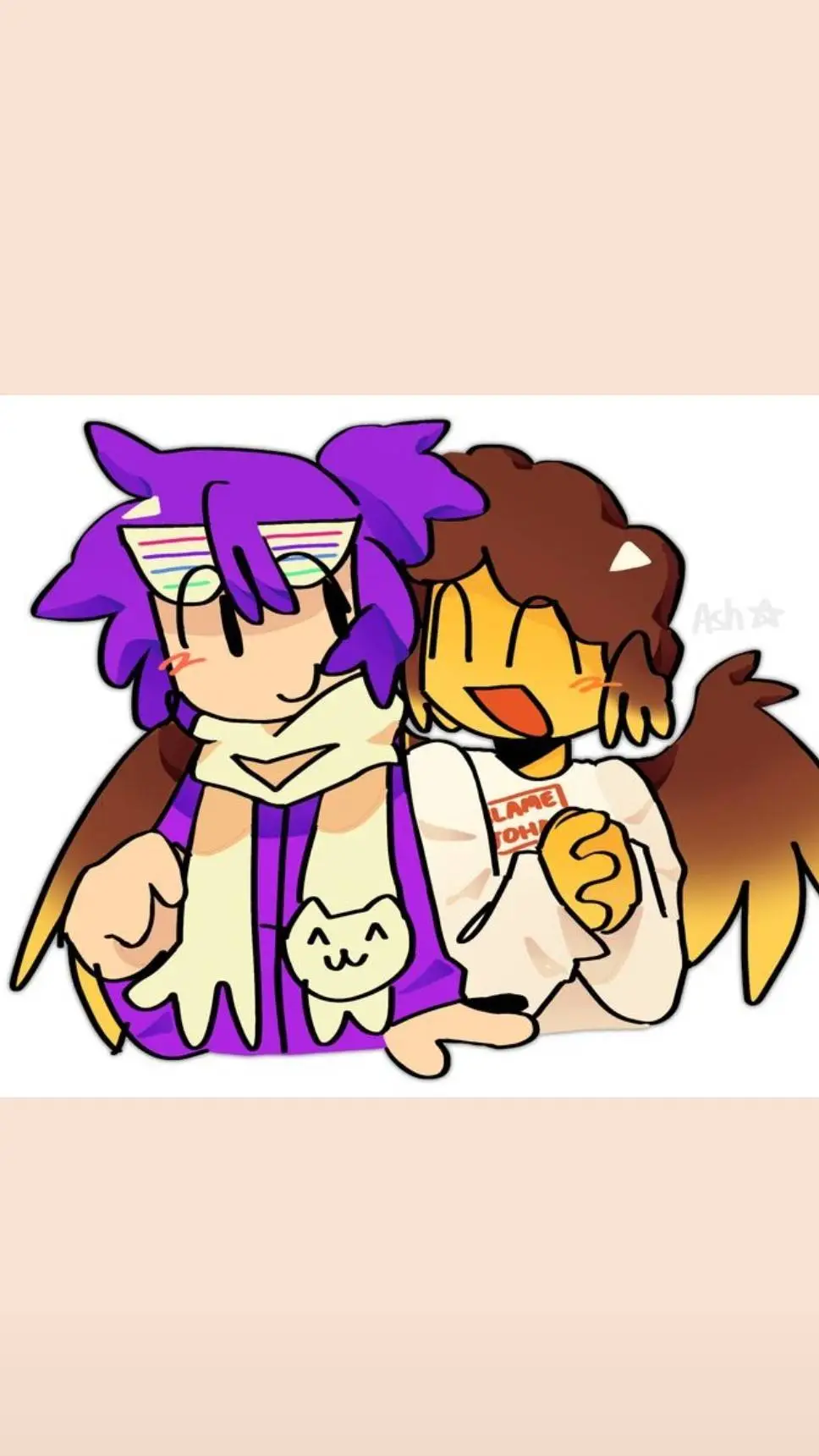 ai character: BRIGHTSKY⚔️ background