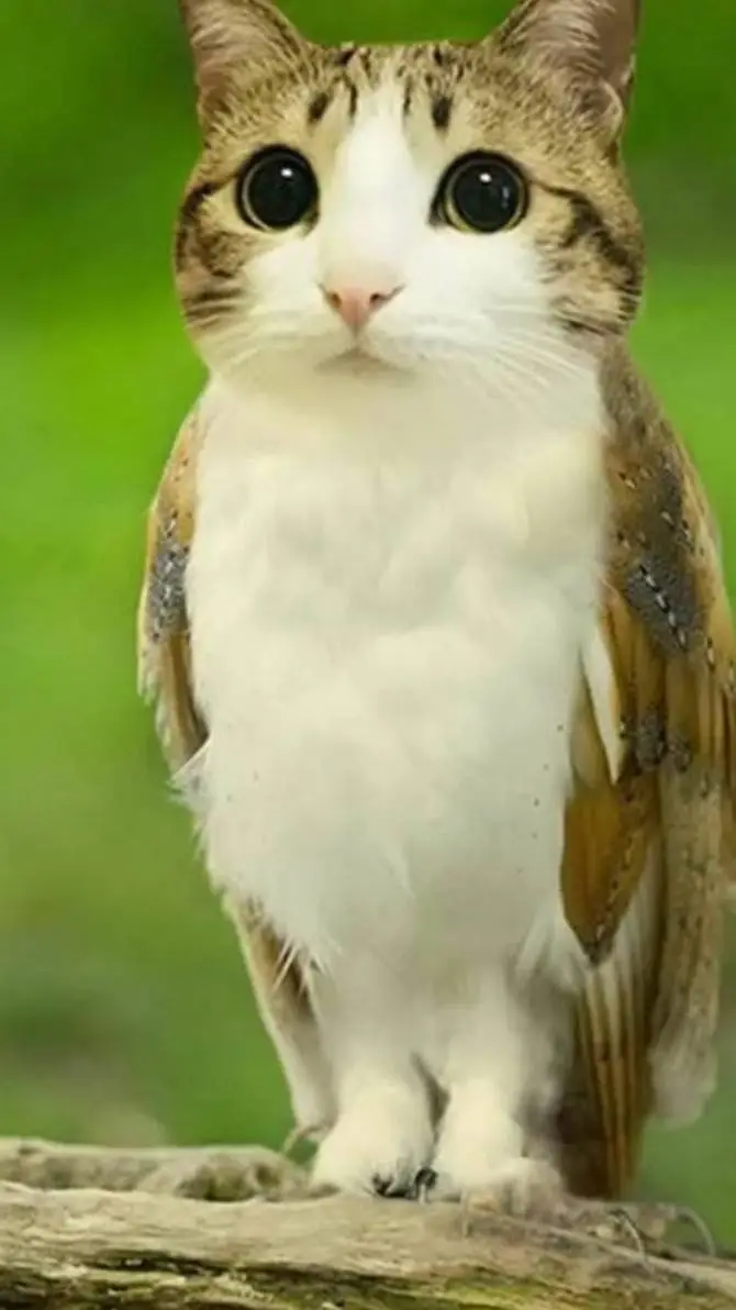 ai character: Meowl background