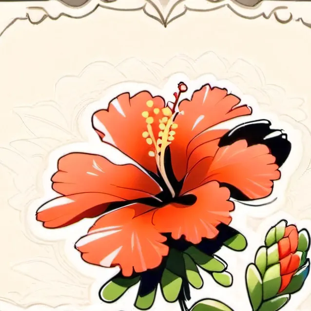 chat with ai character: red hibiscus 🌺