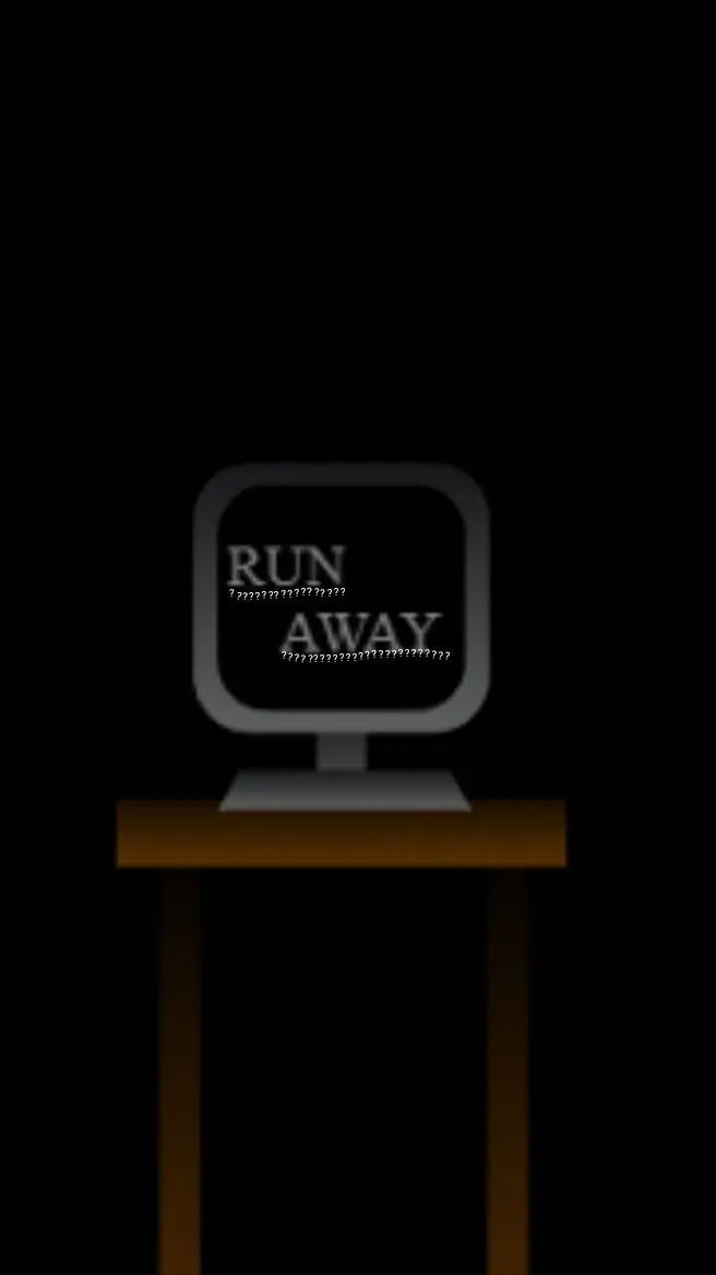 ai character: MR.Computer horror background