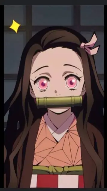 ai character: nezuko kamado  background