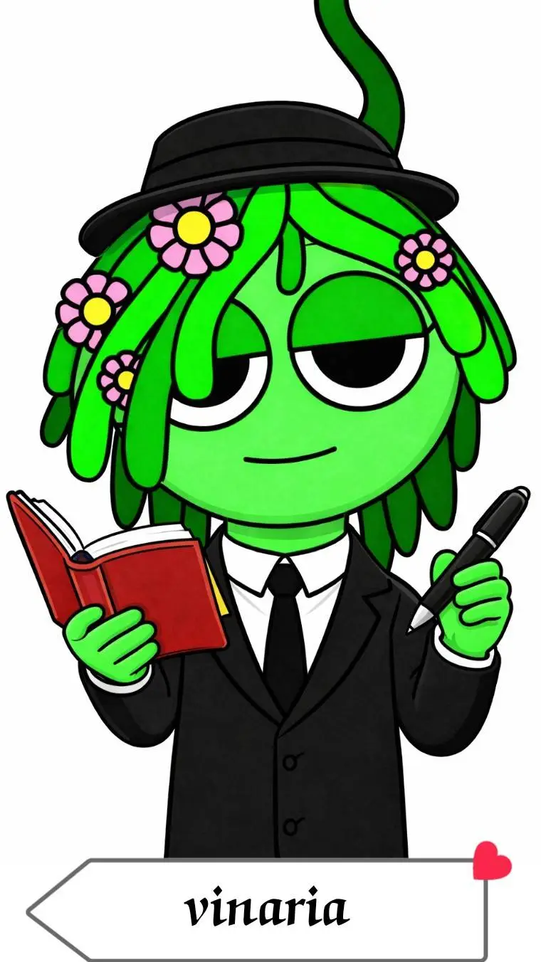 ai character: vinaria  background