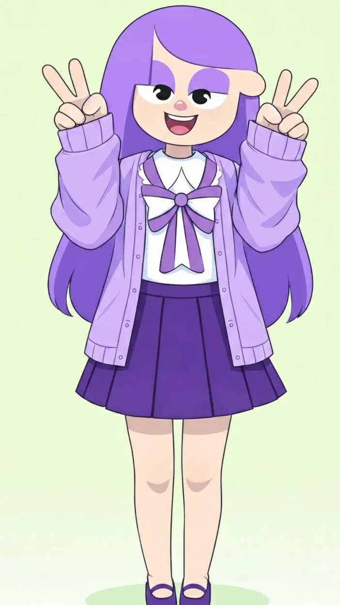 ai character: lily background