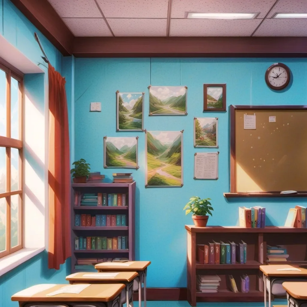 chat with ai character: school