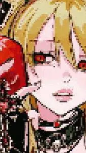 ai character: KNY BUT.. background