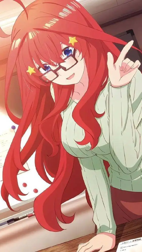 ai character: Itsuki Nakano  background