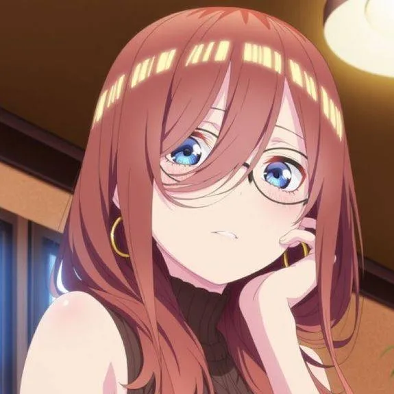 chat with ai character: Miku Nakano 