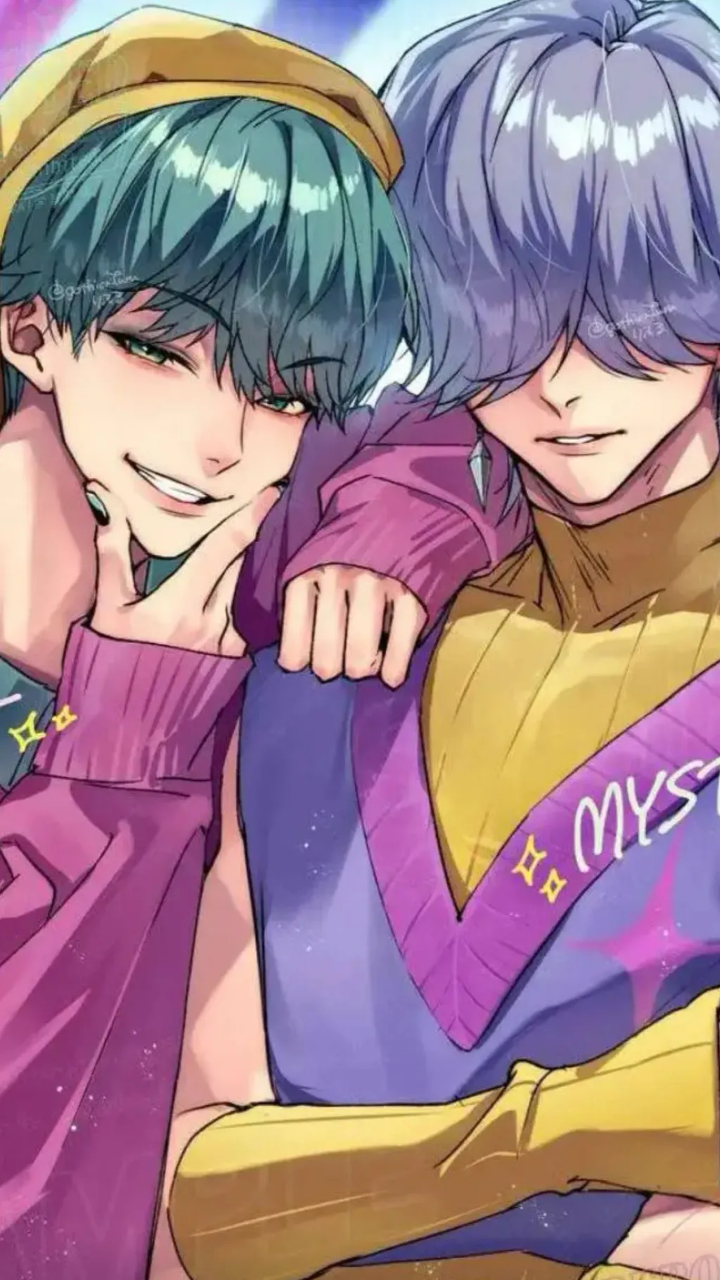 ai character: Baby+ mystery￼ background