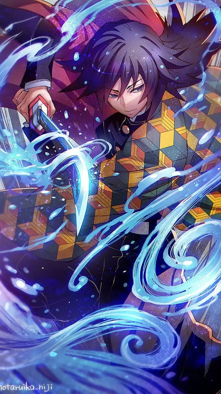 ai character: Tomioka Giyu  background