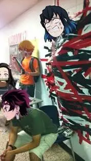 ai character: Lycée KNY background